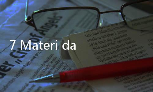 7 Materi dan Kisi